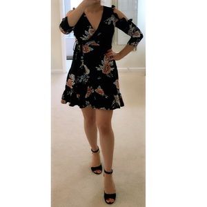 Floral mini dress